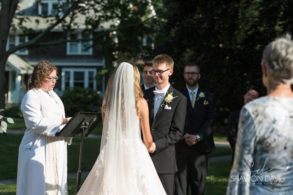 New England Outdoor Wedding Photo