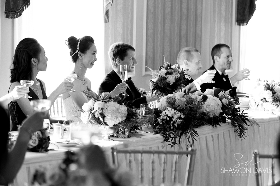 Norton Country Club wedding reception photo