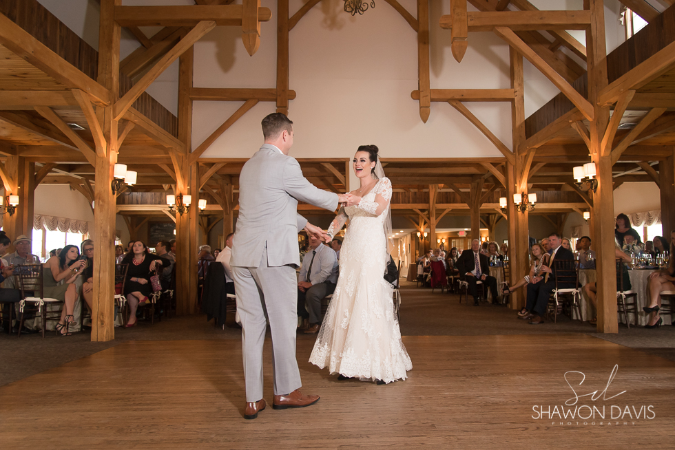 Reception at Harrington Farm wedding photos