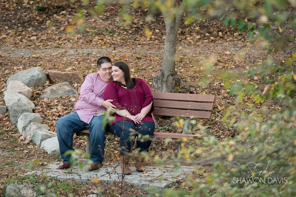 Fall Choate Park Engagement photos