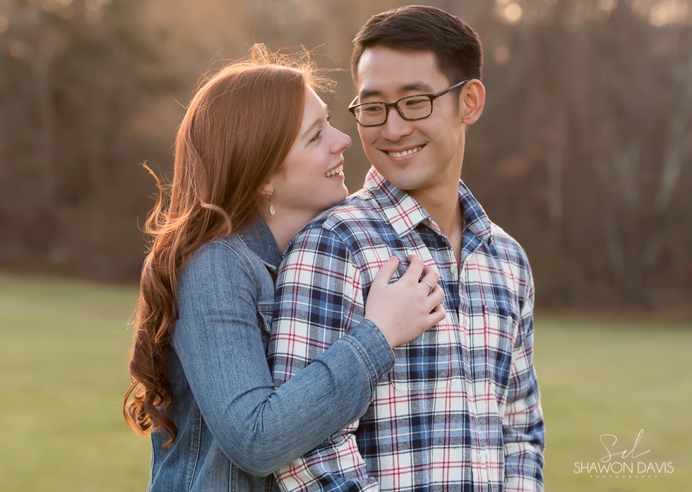 Fall Choate Park engagement photos