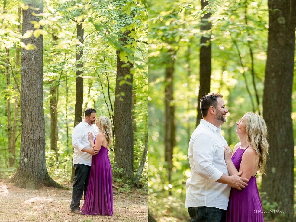 F. Gilbert Hills State Forest summer engagement session photos