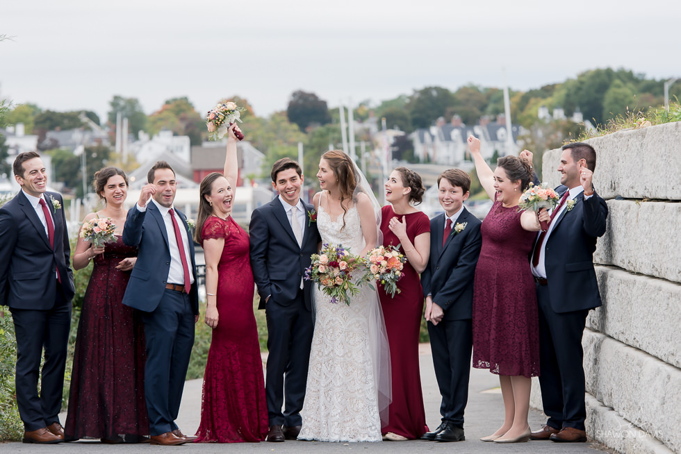 Greek Orthodox Wedding photos and reception at Vasa Waterfront Kitchen and Bar photographed by Shawon Davis in Newburyport, MA. See more here: https://bit.ly/2PqcKyj