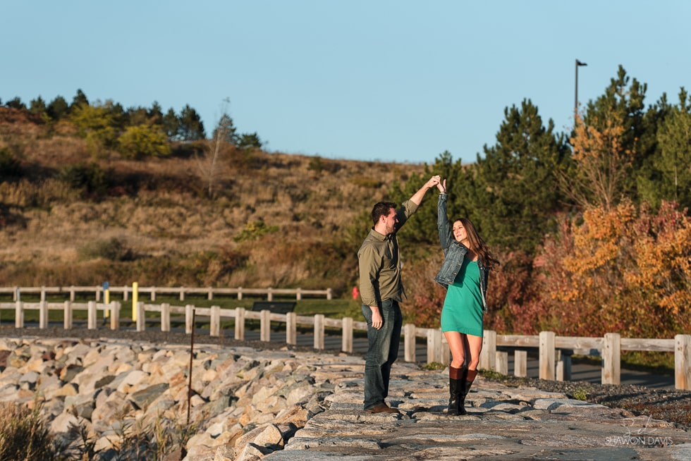 Deer Island engagement photos photographed by Shawon Davis. To see more click here: https://bit.ly/2JzSMz0