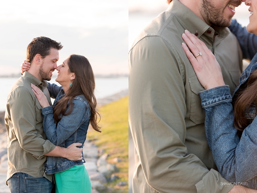 Deer Island engagement photos photographed by Shawon Davis. To see more click here: https://bit.ly/2JzSMz0