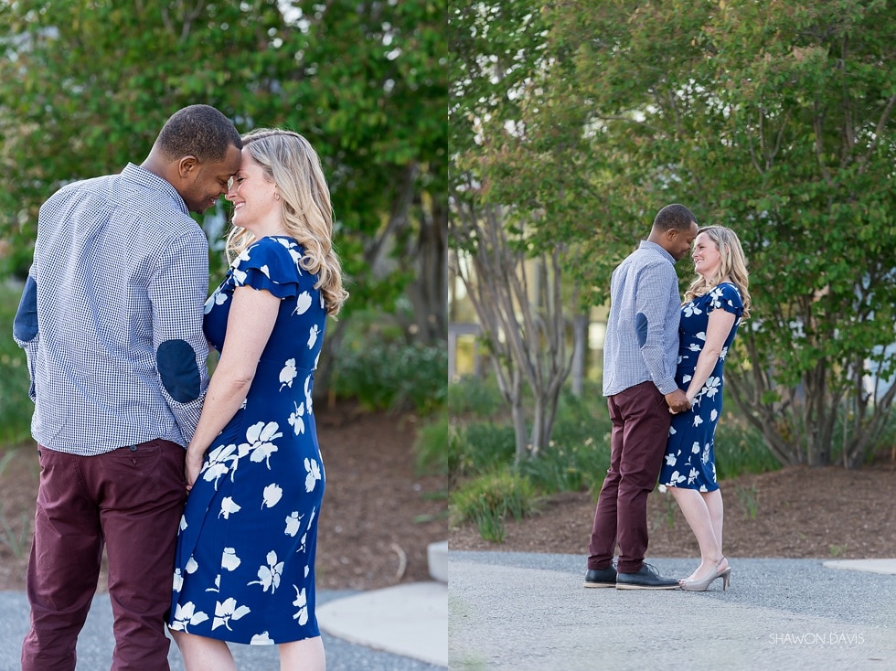 A spring north point park engagement session in Boston, MA. 