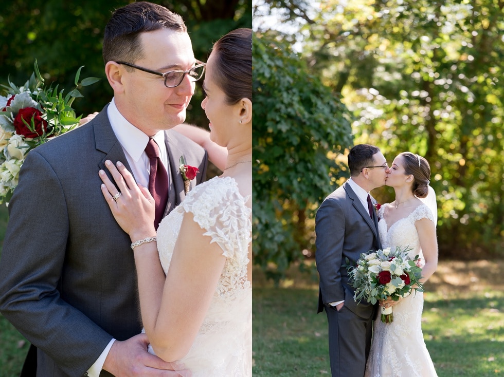 Fall Wedding at Lake Pearl Photos by Massachusetts wedding photographer Shawon Davis. See more here: https://bit.ly/2M3Ymwt