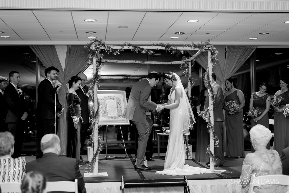 jewish wedding at hyatt regency cambridge hotel wedding 